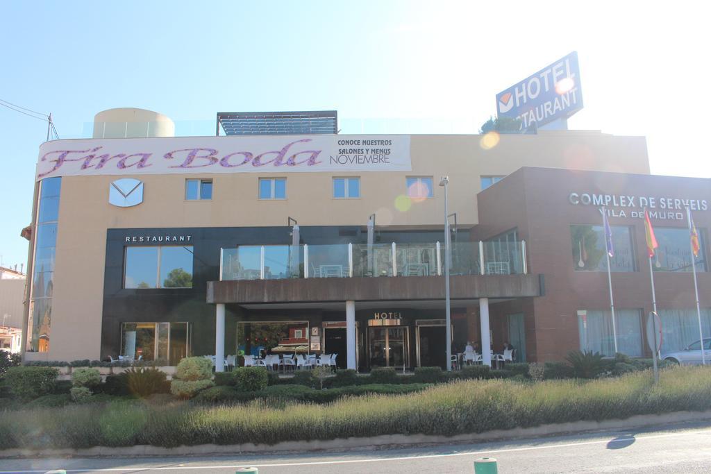 Hotel Vila De Muro Muro de Alcoy Exterior photo