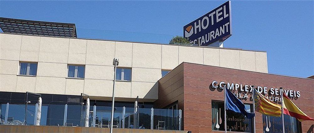 Hotel Vila De Muro Muro de Alcoy Exterior photo